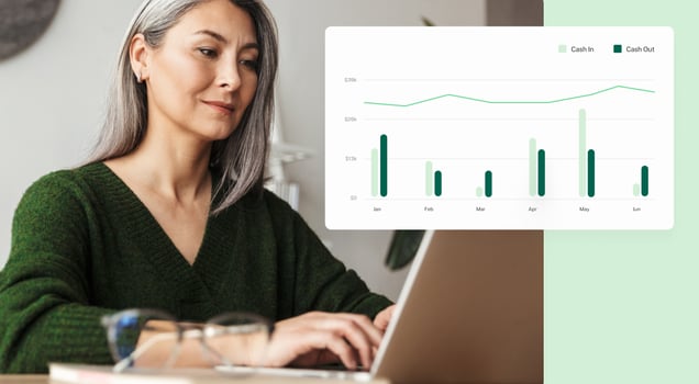 Forecast cash flow in seconds 