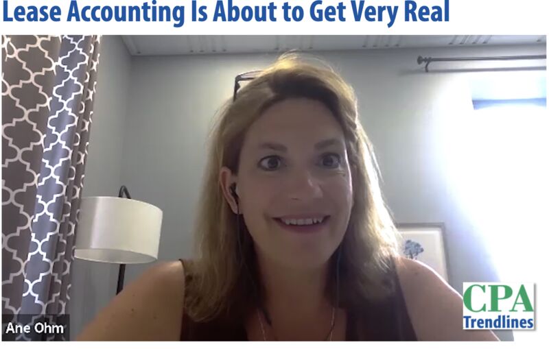 Ane Ohm Speaking About the New Lease Accounting Standard