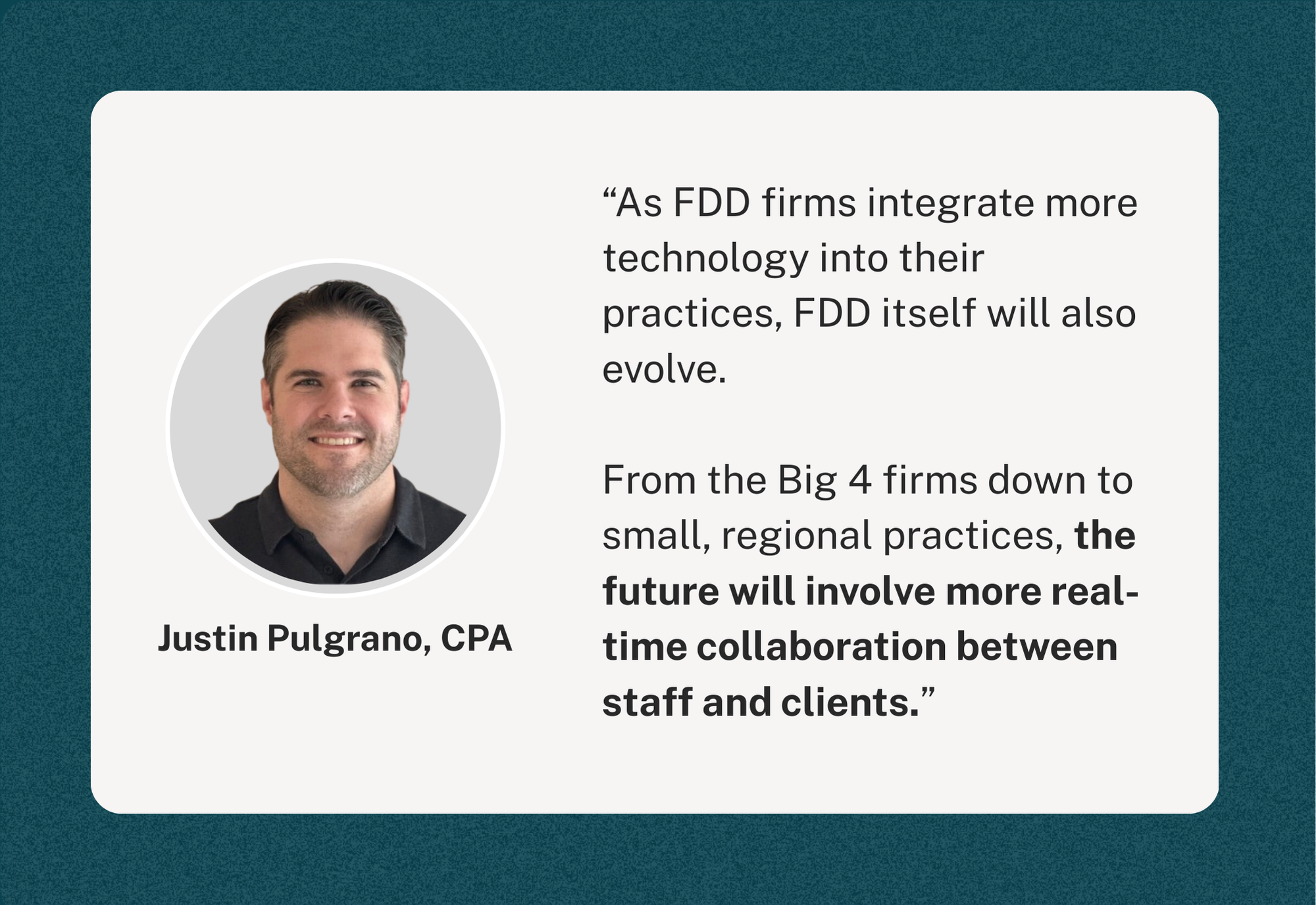 The Future of Financial Diligence & Technology